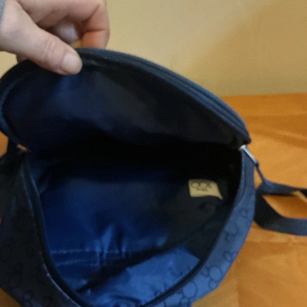 Disney 100th‎ Anniversary ful Blue Mickey Mouse Backpack Sketch Design EUC 04
